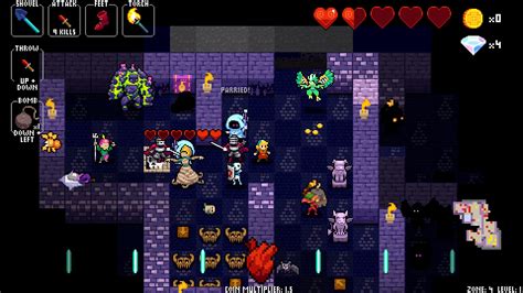 Crypt of the NecroDancer! Unraveling Rhythmic Puzzles and Slashing Skeletons to the Beat