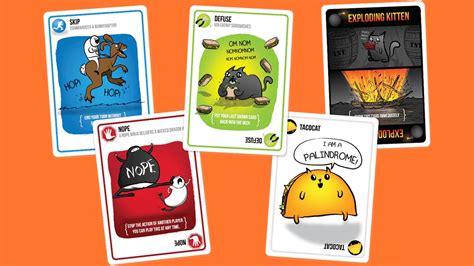 Exploding Kittens: A Hilarious Card Game of Feline Fun and Strategic Sabotage!