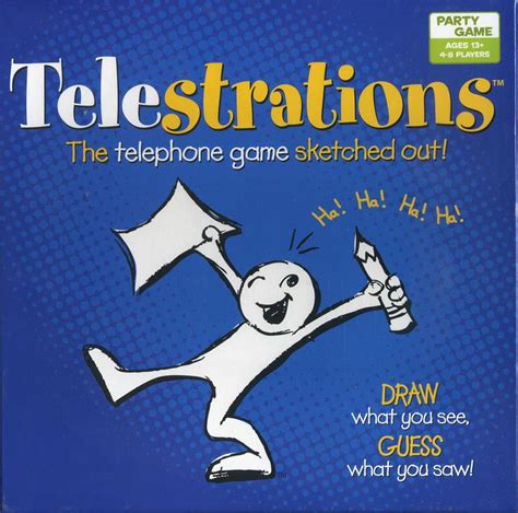 Telestrations: A Hilariously Misguided Game of Telephone Meets Pictionary!