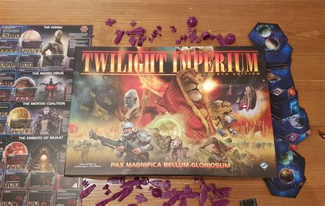 Twilight Imperium Fourth Edition: A Sprawling Space Opera With Countless Paths To Victory!