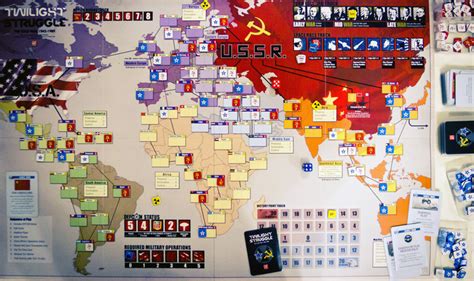 Twilight Struggle! Immersive Cold War Tension and Nail-Biting Strategic Decisions