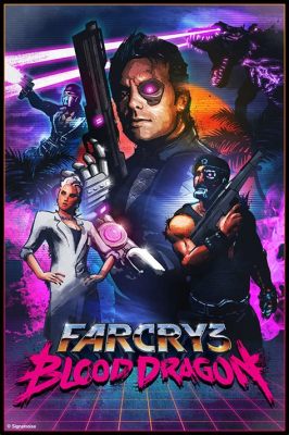 Far Cry 3: Blood Dragon Unleashes Neon-Drenched Mayhem on an '80s-Obsessed Future!