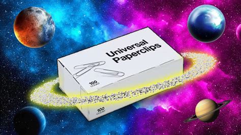 Universal Paperclips: Can You Conquer the Universe One Paperclip at a Time?